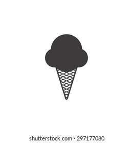 ice cream cone vector