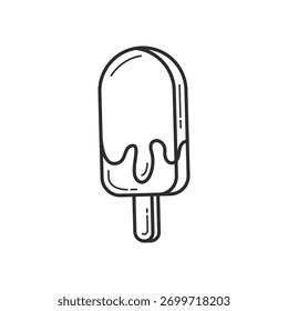 ice cream cone vector icon set. icecream scoop cup symbol. vanilla tasty soft ice cream sign collection Editable stroke