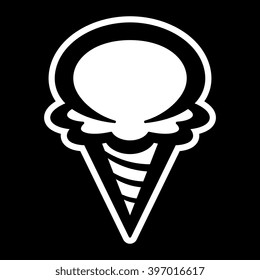 Ice Cream Cone vector icon
