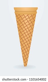 Ice cream cone. vector illustration