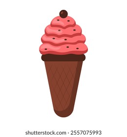 Ice Cream cone Vector Illustration