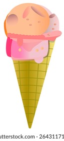 Ice cream to cool down your summer. At the beach, at the ice cream shop, in the park, with friends, ice cream refreshes and adds flavor to your summer.