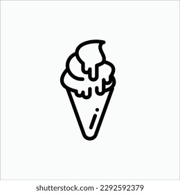 icono de maíz helado, icono aislado en fondo claro, perfecto para sitio web, blog, logo, diseño gráfico, medios sociales, interfaz de usuario, aplicación móvil