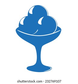 Ice cream in cup 