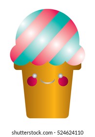 Ice cream cup.