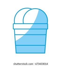 ice cream cup icon