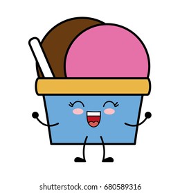 ice cream cup icon