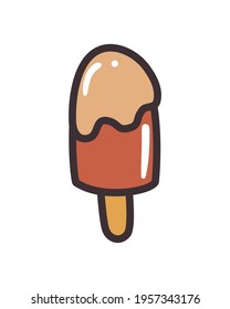 ice cream delicious isolated icon