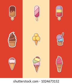 Ice cream design