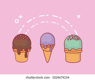 Ice cream design