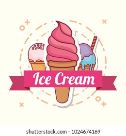 Ice cream design