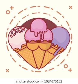 Ice cream design