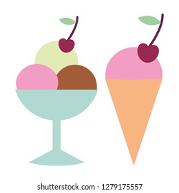 Ice cream design