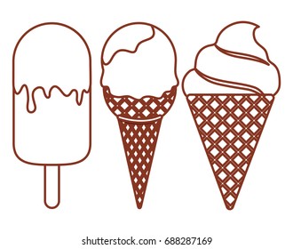 ice cream design 