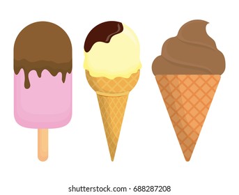 ice cream design 