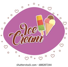 ice cream design 