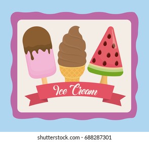 ice cream design 