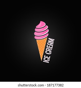 ice cream design background