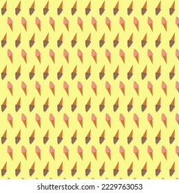 Ice cream design with a unique concept and color, you can use as you please.