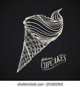 ice cream design, vector illustration eps10 graphic 