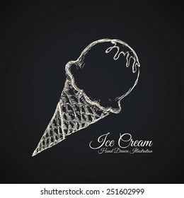 ice cream design, vector illustration eps10 graphic 