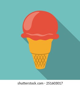 ice cream design, vector illustration eps10 graphic 