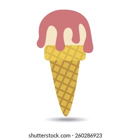 Ice cream design, vector illustration