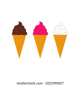 Ice Cream Design Vector Set