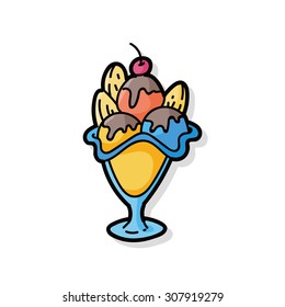 ice cream doodle