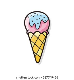 ice cream doodle
