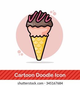 ice cream doodle