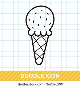ice cream doodle