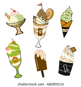 Ice cream doodle