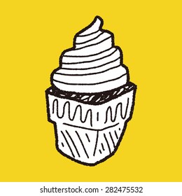 ice cream doodle drawing
