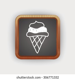 ice cream doodle drawing