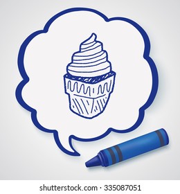 ice cream doodle drawing