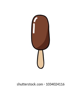 ice cream doodle icon