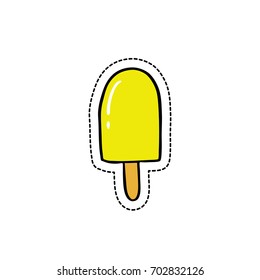 ice cream doodle icon