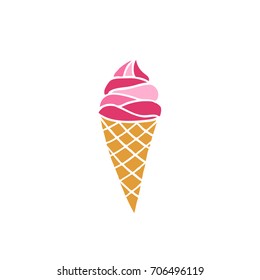 ice cream doodle icon