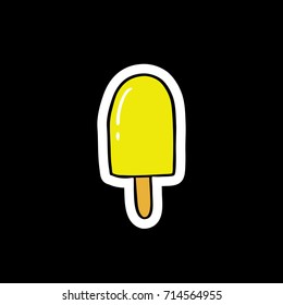 ice cream doodle icon
