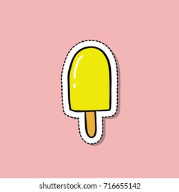 ice cream doodle icon