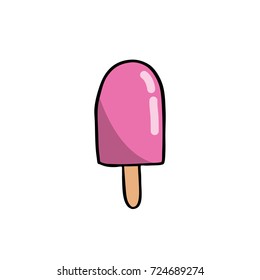 ice cream doodle icon
