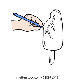 ice cream drawing
