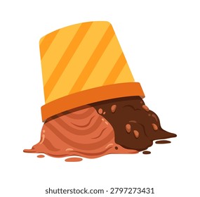 Ice Cream Dropped Floor