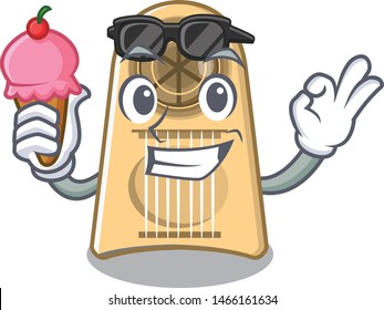 With ice cream egg slicer in the character drawer