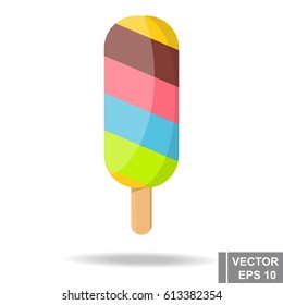Ice cream. Fast food. Tasty food. For your design.