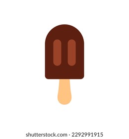 ice cream flat design vector illustration. ice cream popsicle vector illustration