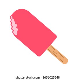 ice cream flat icon. vector illustration