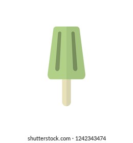 ice cream flat vector icon