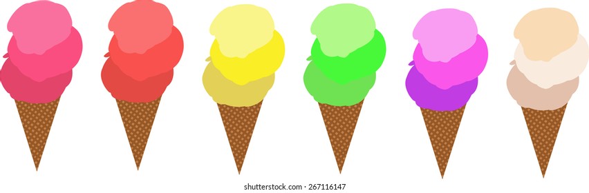 ice cream food dessert summer sweet tasty yummy chocolate vector